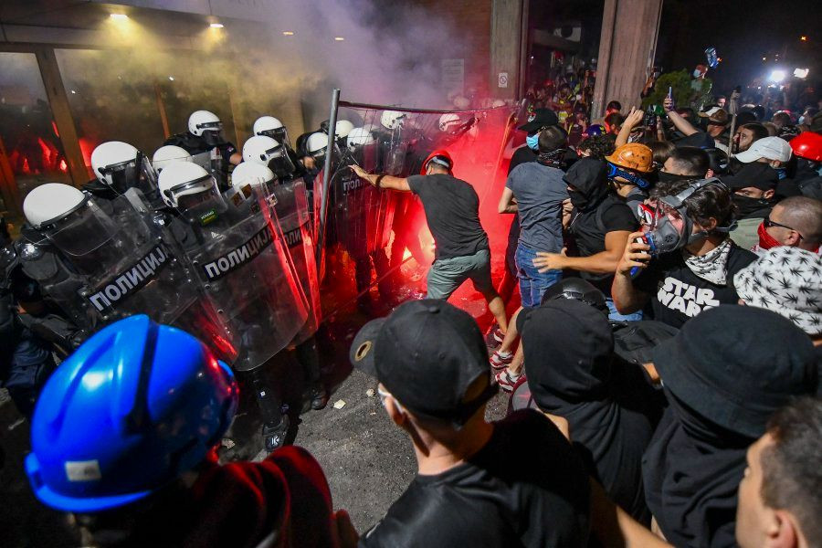 Prosvjedi u Novom Sadu