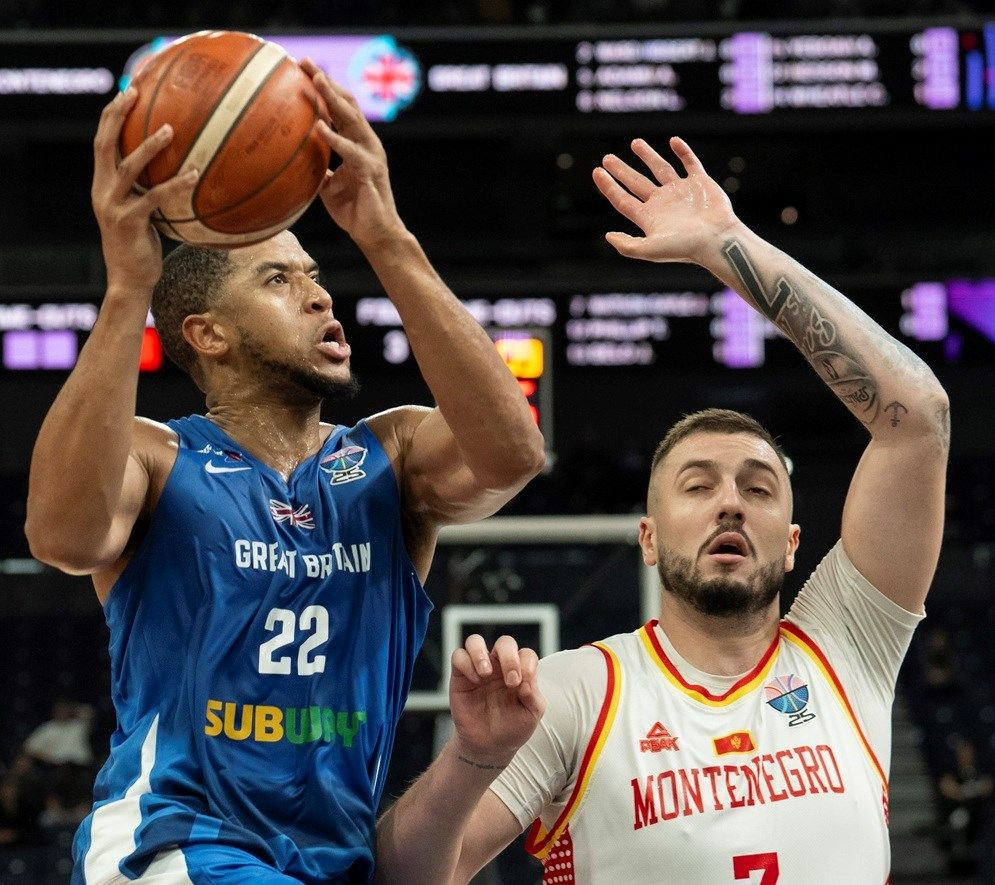Velika Britanija Crna Gora Eurobasket
