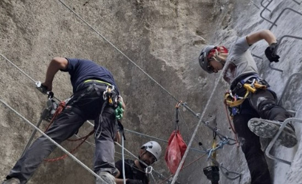 Via Ferata Brina privlači ljubitelje adrenalina