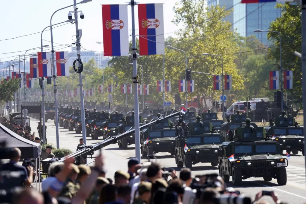 Vojna parada Snaga jedinstva u Beogradu