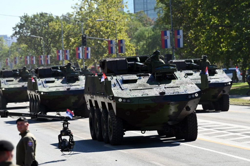 Vojna parada u Beogradu