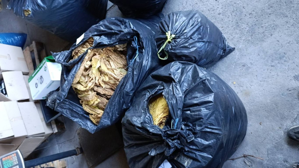 zapljena u Mostaru duhan