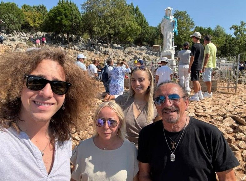 Željko Bebek u Međugorju