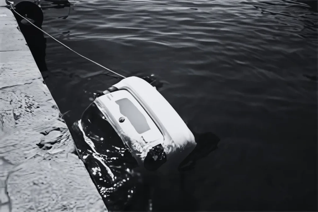 Automobil upao u more