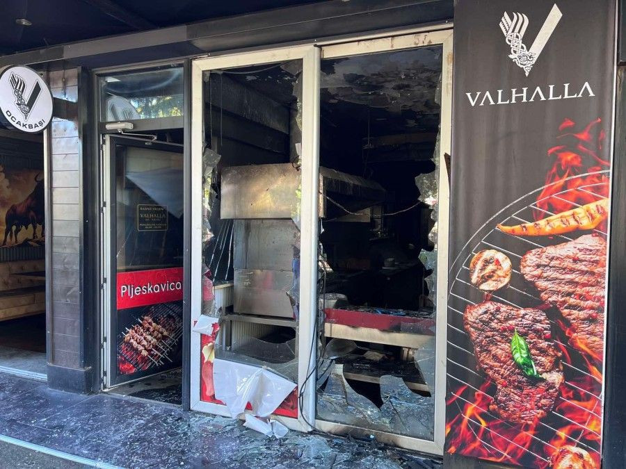 Demoliran kafić turskog državljanina u centru Podgorice
