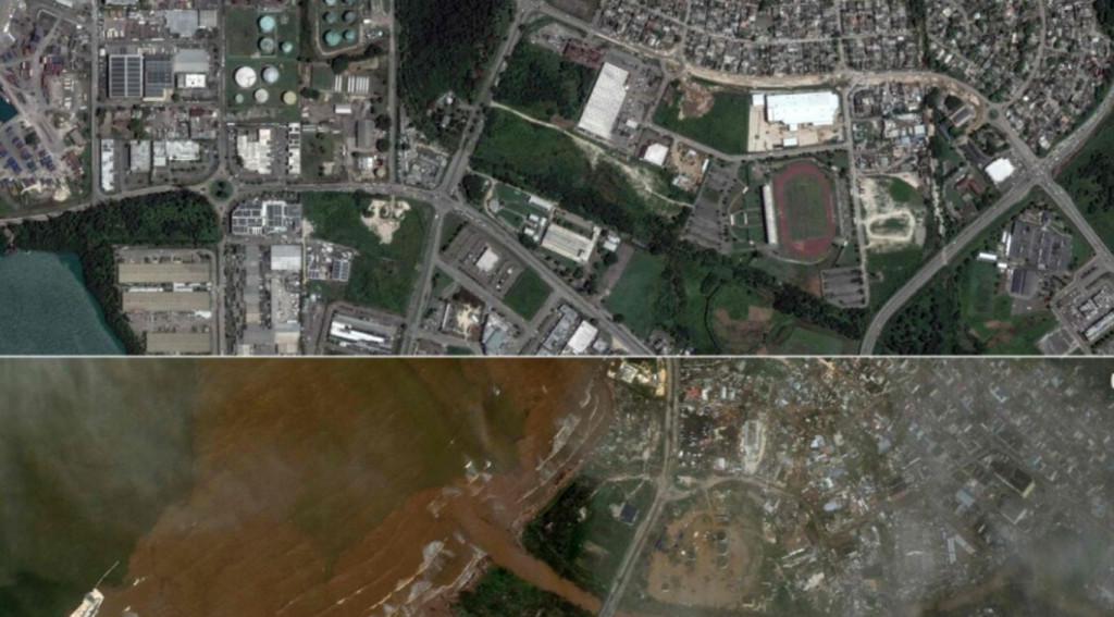 Jamajka prije i poslije uragana