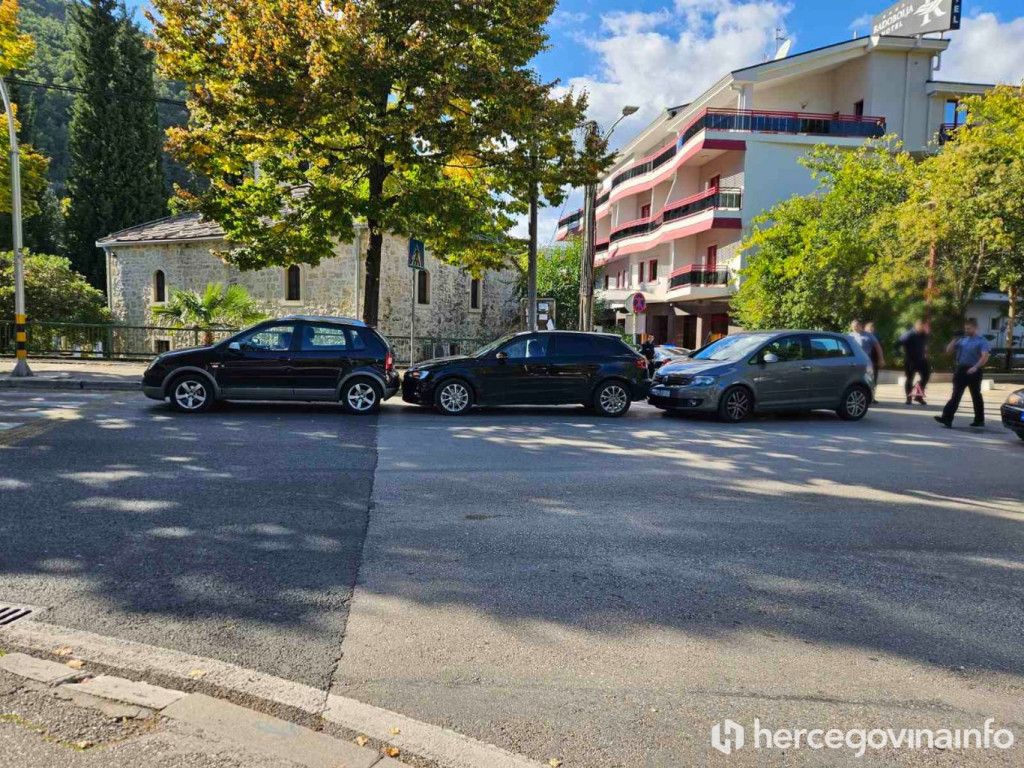 Lančani sudar u Mostaru