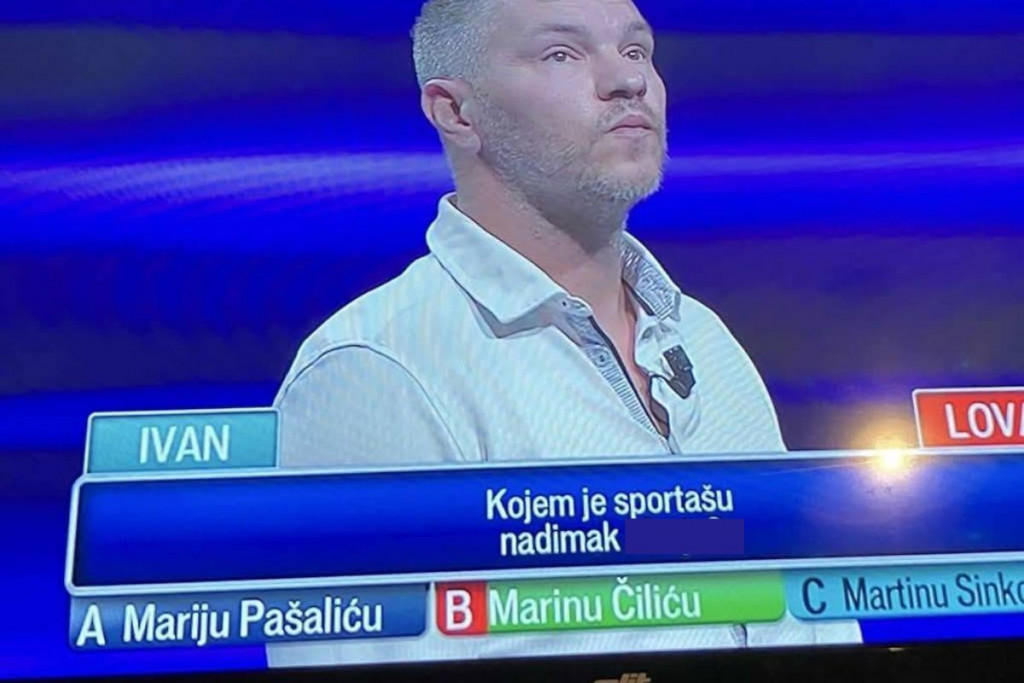 Potjera nadimak Marina Čilića