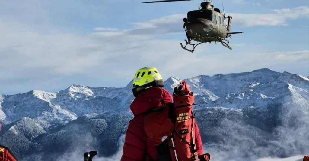 Potraga za planinarima u Alpama