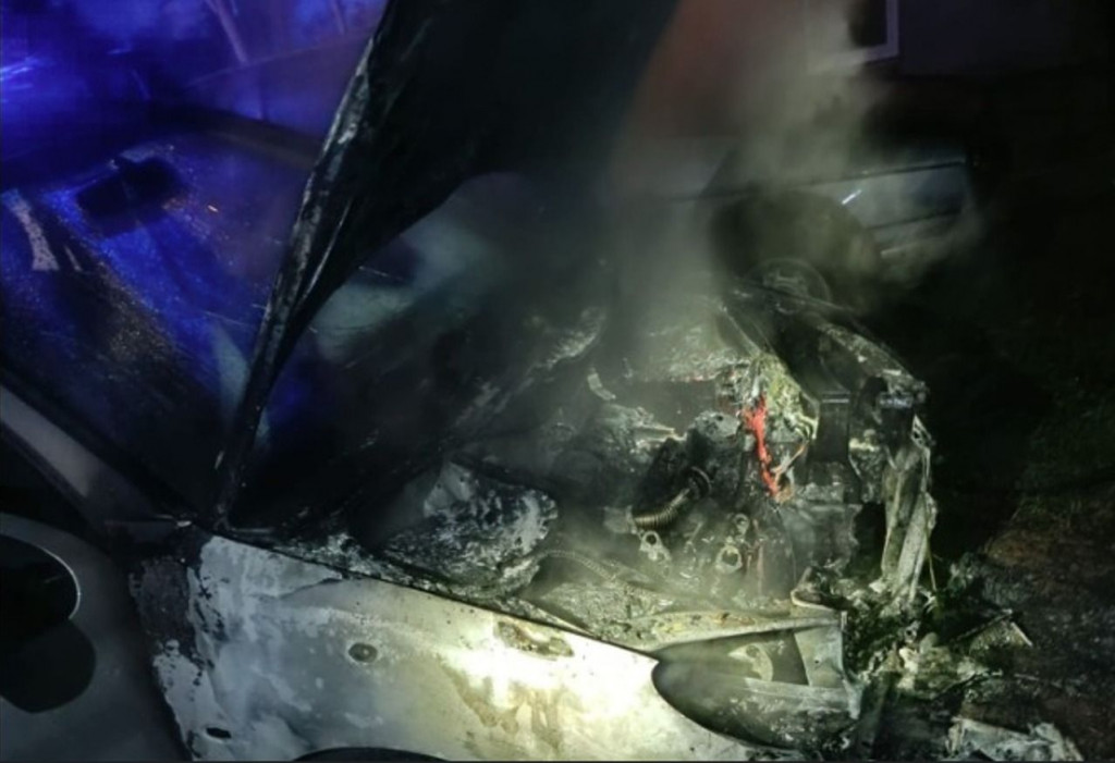 Požar na automobilu