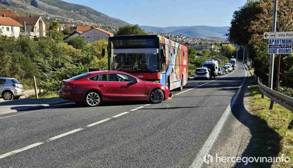 Sudar automobila i autobusa u Mostar, Šehovina