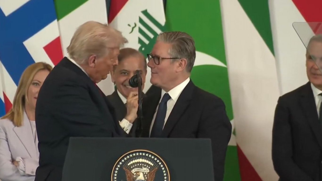 Trump i Starmer
