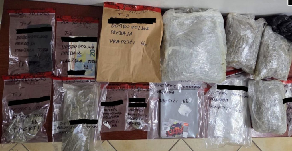 Zaplijenjena droga u Mostaru