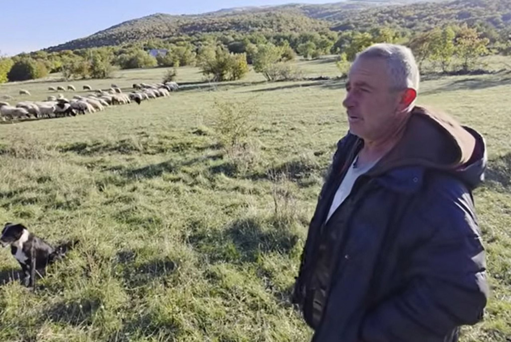 Zoran već 23 godine čuva ovce na Gorancima