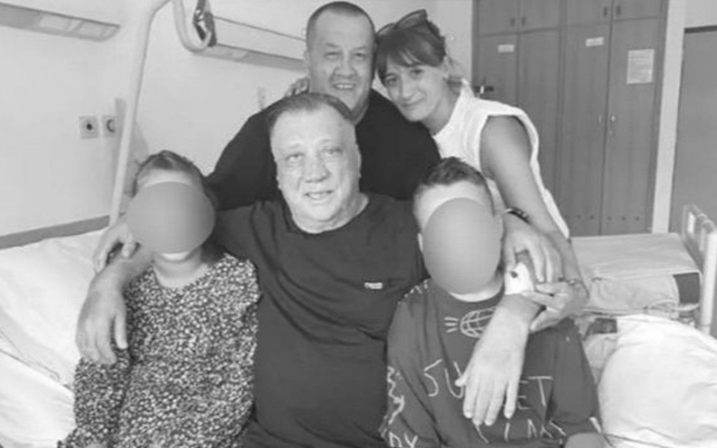 Halid Bešlić u bolnici