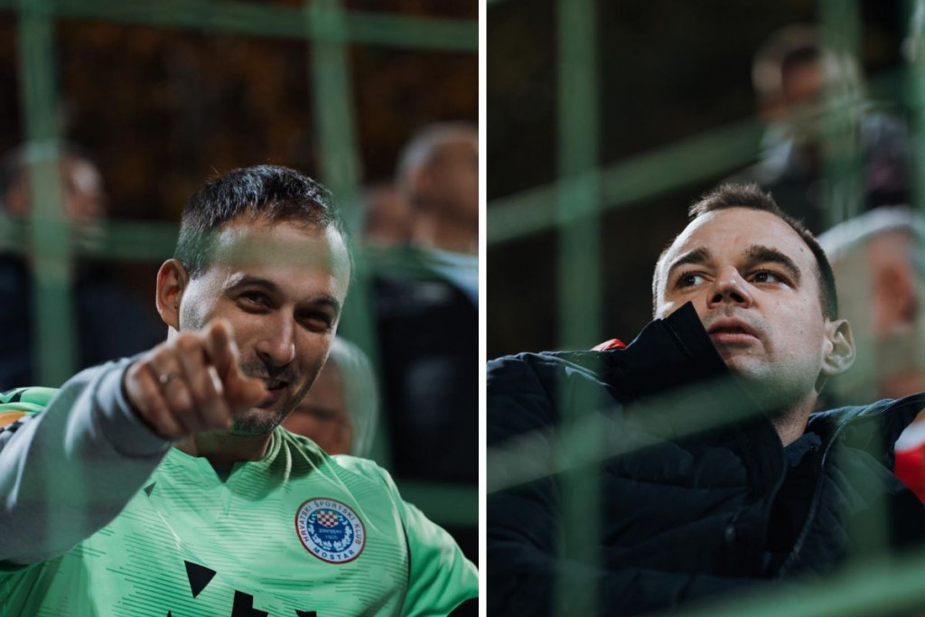 Igor Karačić i Marino Marić na Pecari