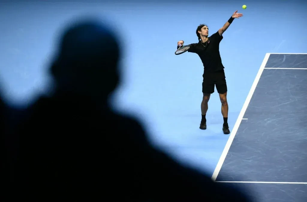 Kadrovi meča Lorenzo Musetti - Taylor Fritz