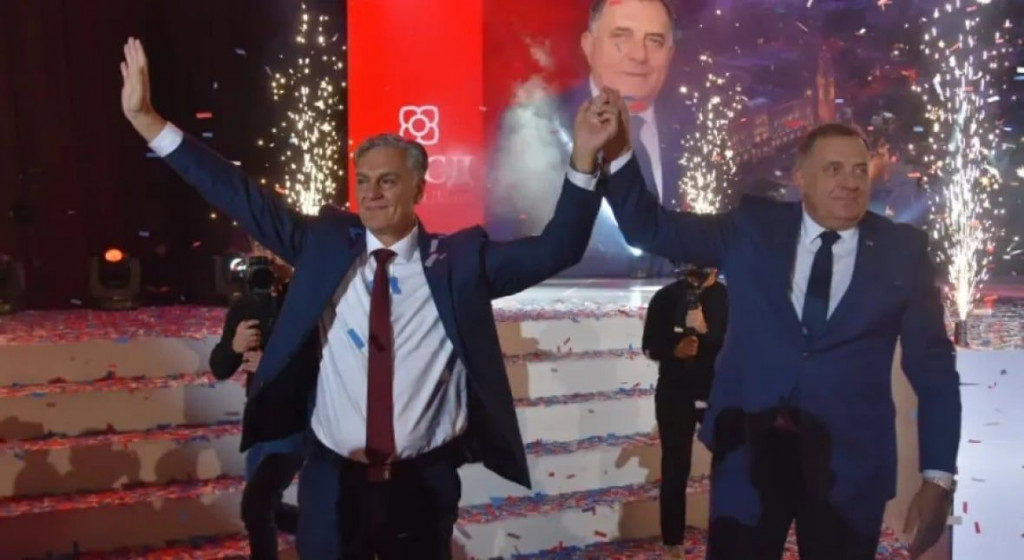 Siniša Karan i Milorad Dodik