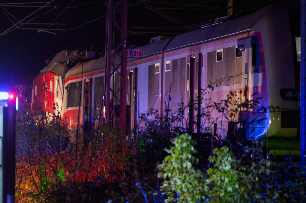 sudar vlakova Slovačka