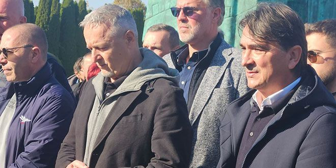 Thompson i ZLatko Dalić u Vukovaru