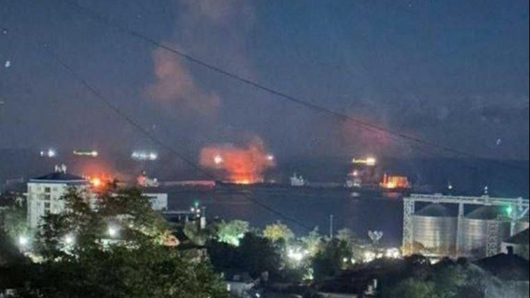 Ukrajinski napad na terminale