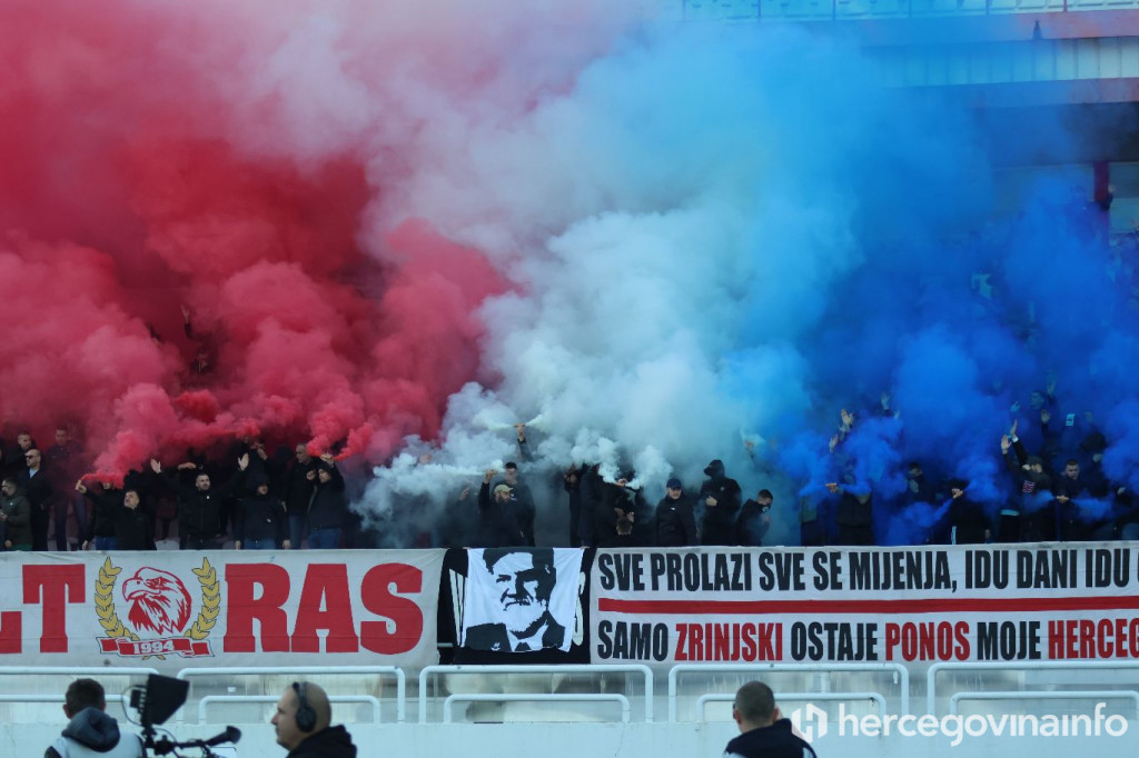 Ultrasi Slobodan Praljak transparent