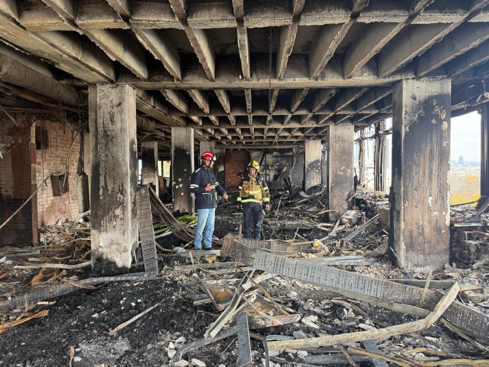 Zgrada Vjesnika nakon požara