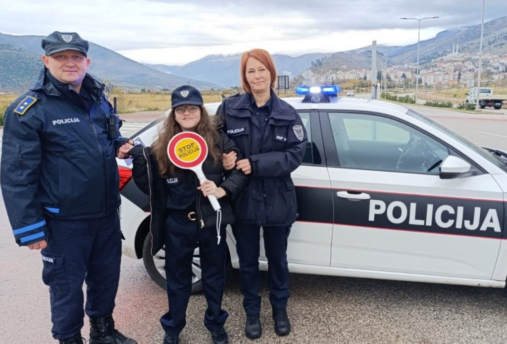 Djevojčica i MUP HNŽ