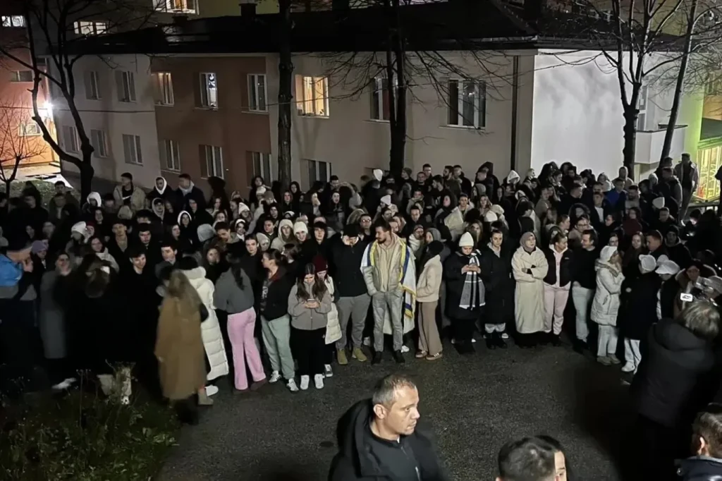 Prosvjed studenata u Sarajevu